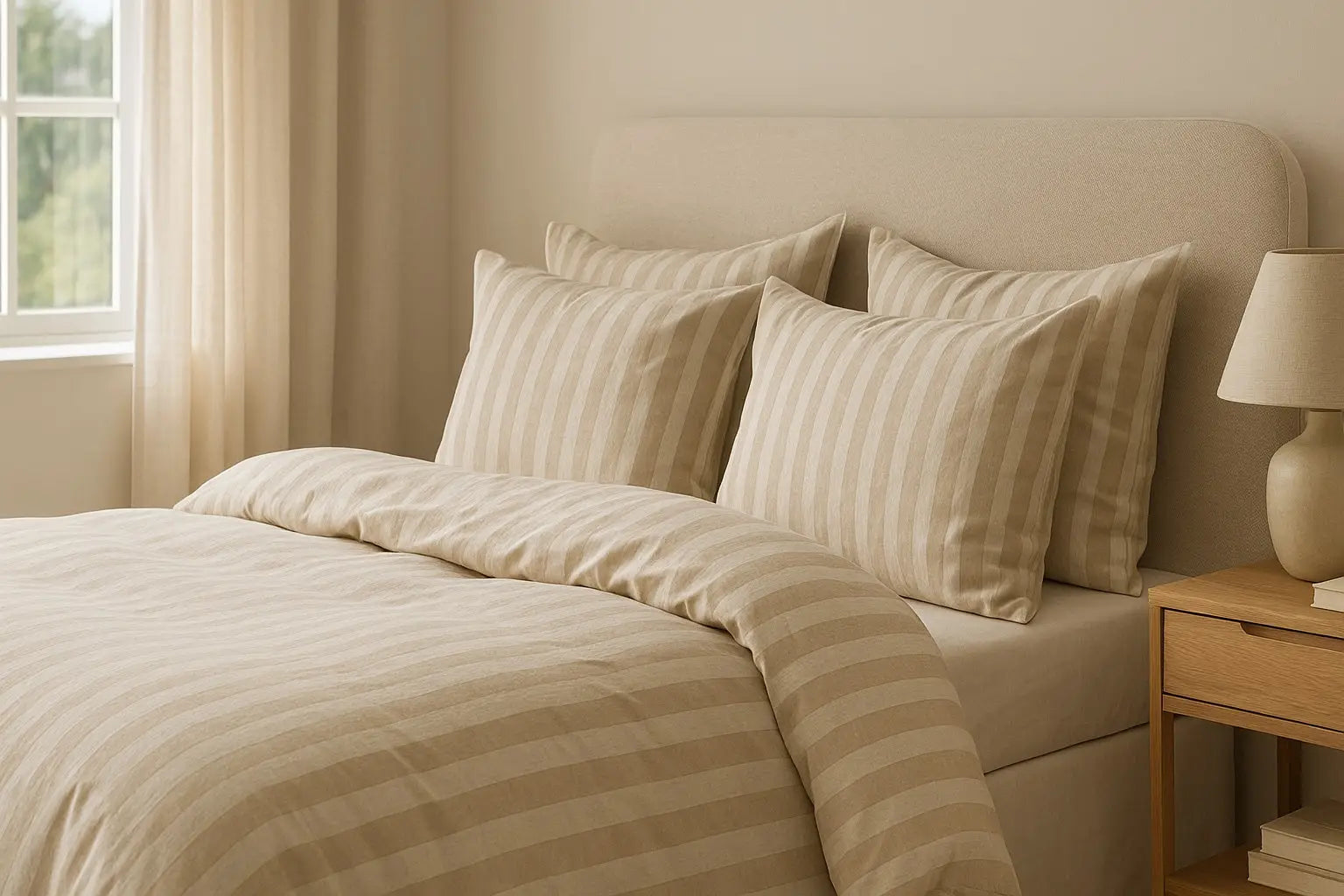 Bedre søvn med dynetrekk i naturlige materialer