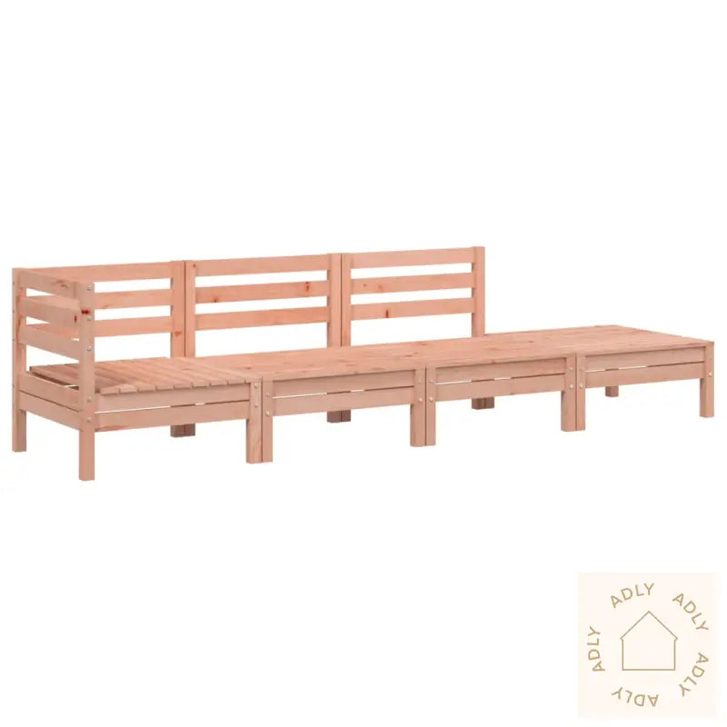 Hagesofa 4-Seters Heltre Douglasgran
