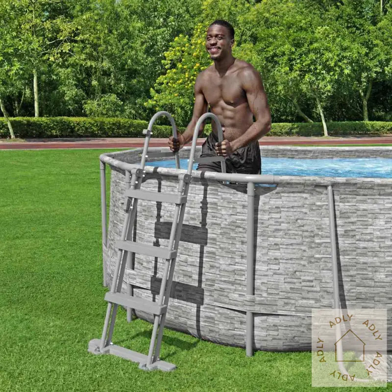 Bestway Bassengstige Flowclear 4-Trinns 107 Cm