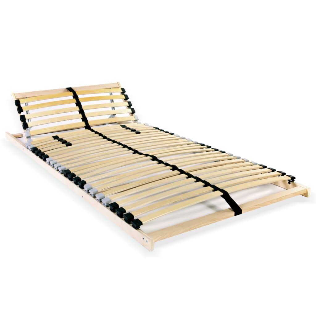 Spilebase med 28 lameller 7 soner 80x200 cm
