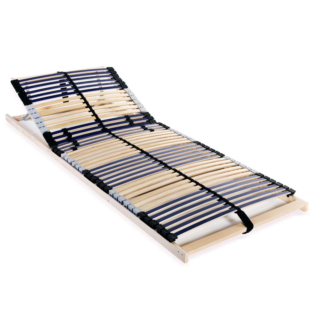Spilebase med 42 lameller 7 soner 90x200 cm