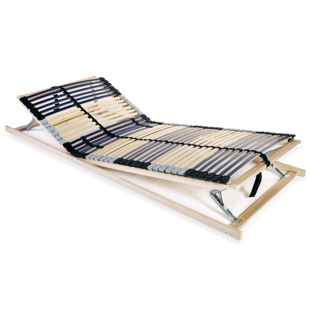 Spilebase med 42 lameller 7 soner 80x200 cm