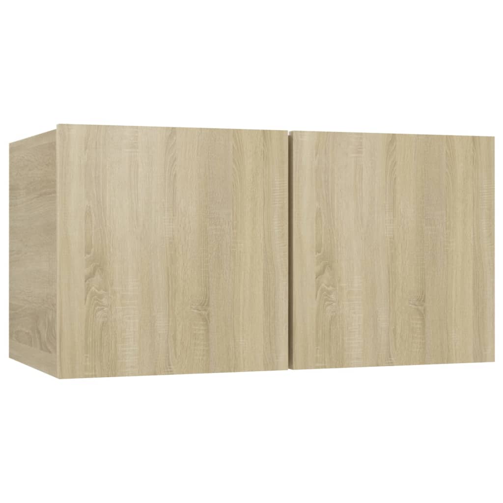 Hengende Tv-Benk Sonoma Eik 60X30X30 Cm