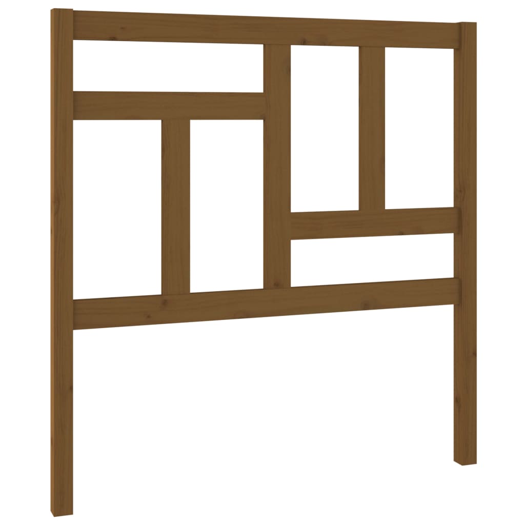 Sengegavl Honningbrun 80,5X4X100 Cm Heltre Furu