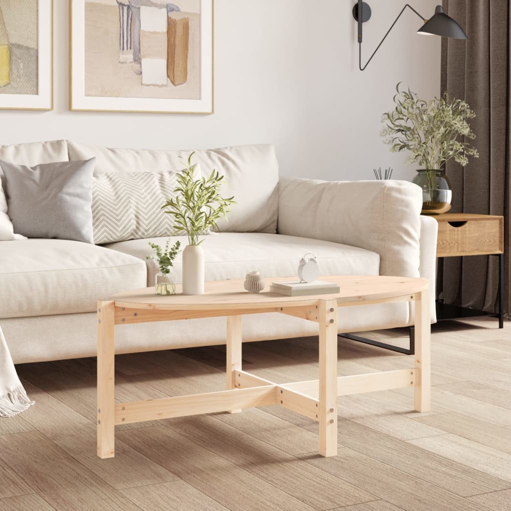 Salongbord 118x63x45 cm heltre furu