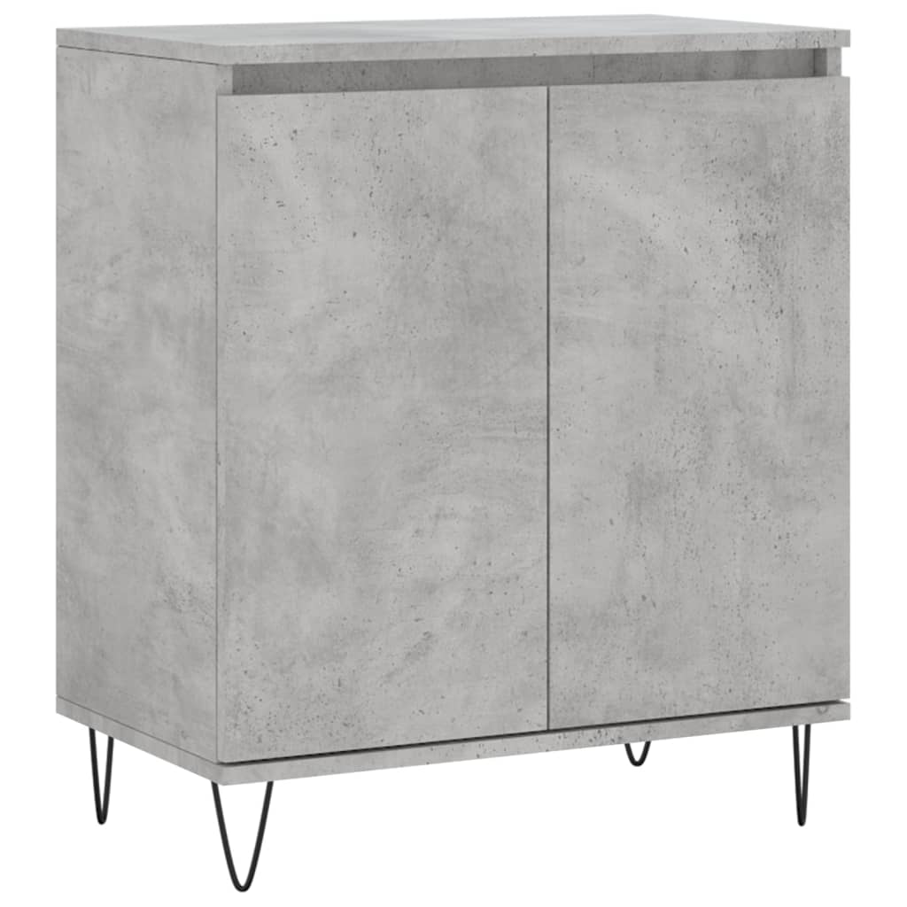 Skjenk Betonggrå 60X35X70 Cm Konstruert Tre