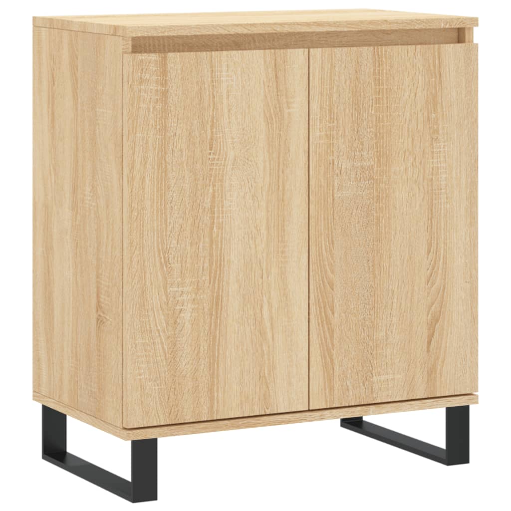 Skjenk Sonoma Eik 60X35X70 Cm Konstruert Tre