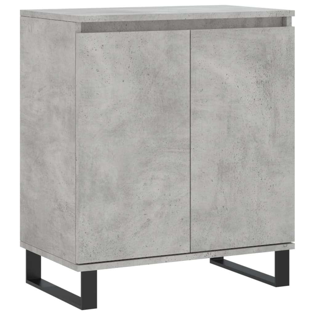 Skjenk Betonggrå 60X35X70 Cm Konstruert Tre