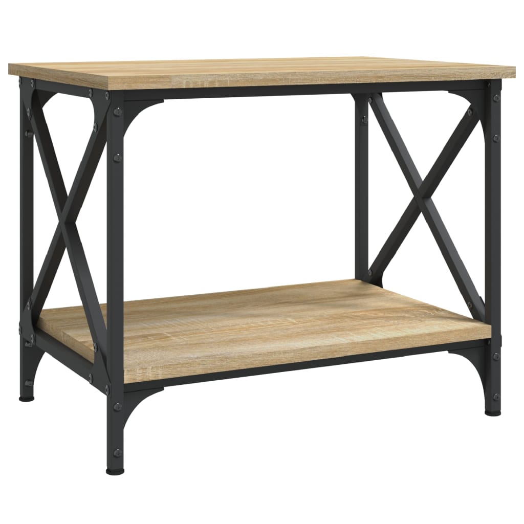 Sidebord sonoma eik 55x38x45 cm konstruert tre