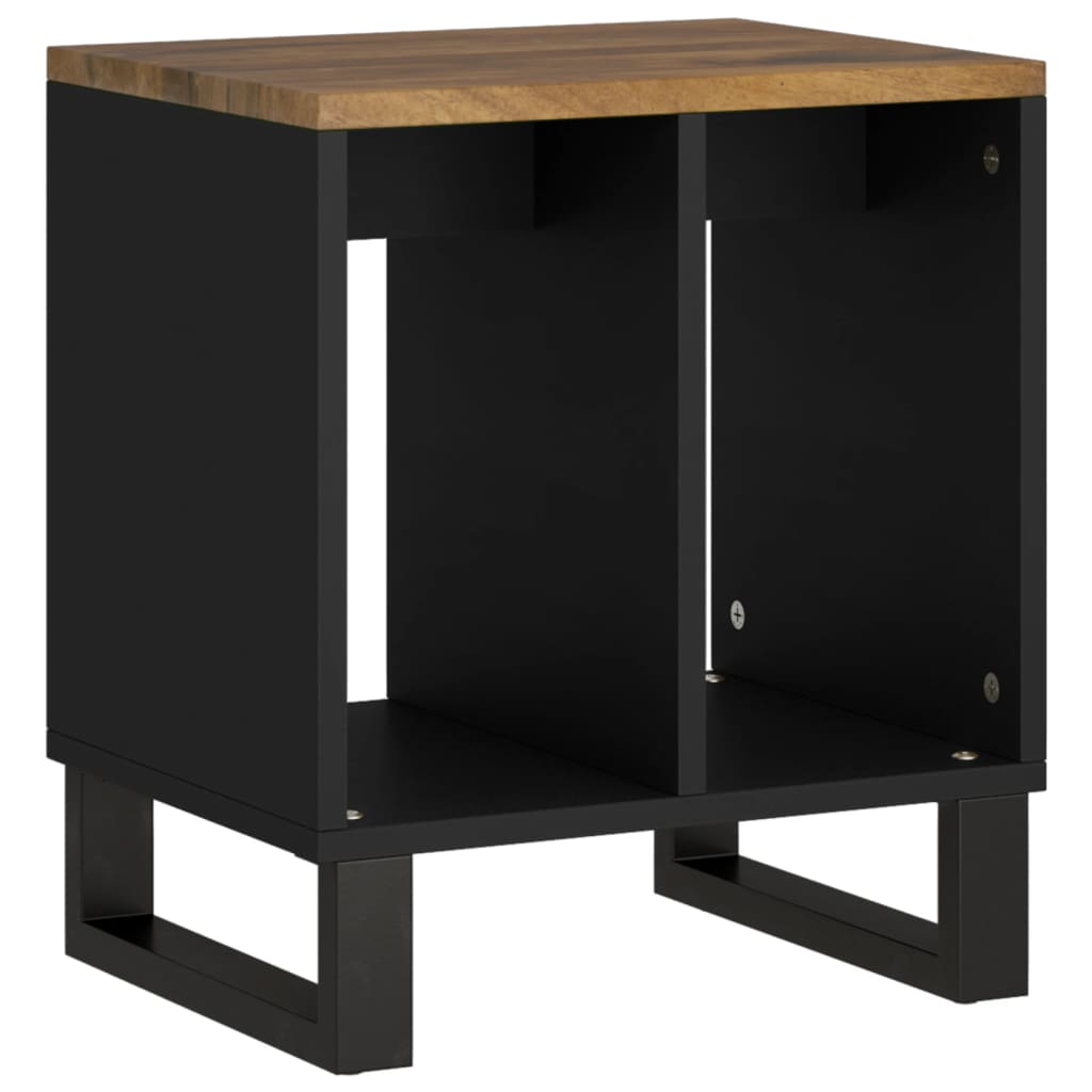 Sidebord 40X31X46 Cm Heltre Mango Og Konstruert Tre