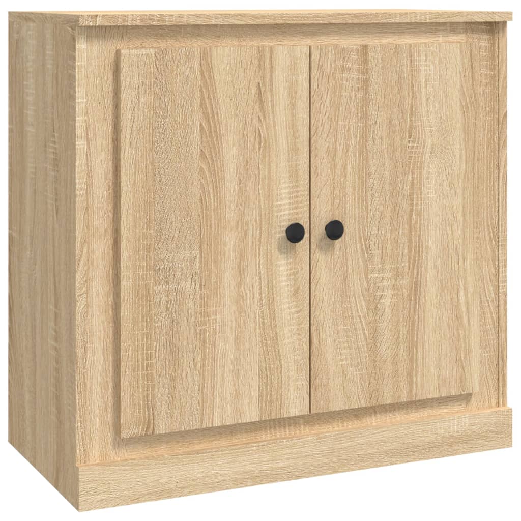 Skjenk Sonoma Eik 70X35,5X67,5 Cm Konstruert Tre
