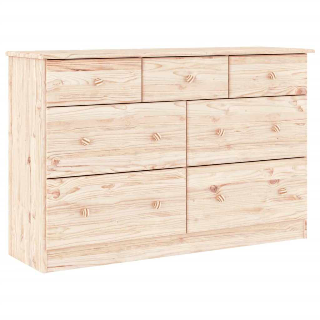 Kommode Alta 112X35X73 Cm Heltre Furu