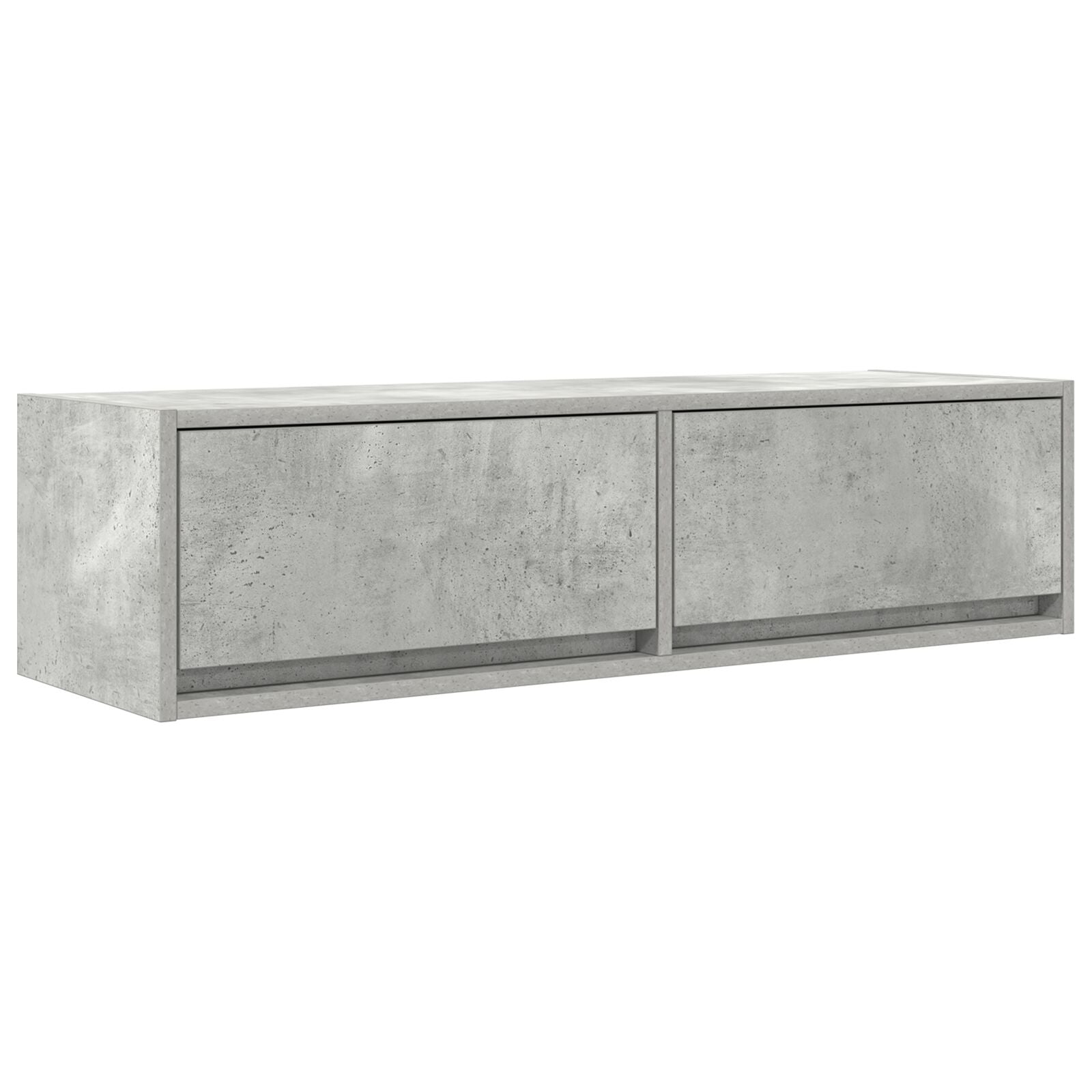 TV-skap Betonggrå 100x31x25,5 cm Konstruert tre