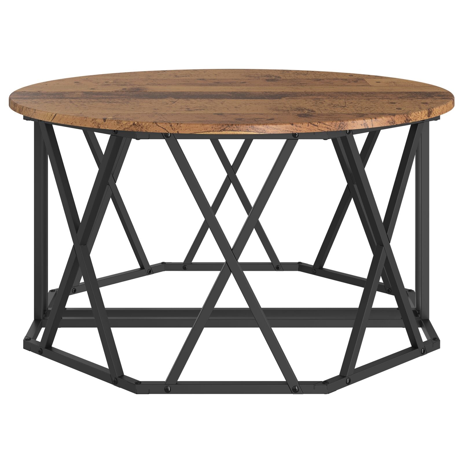 Kaffebord Gammelt Tre 80x80x42 cm Ingeniørtre