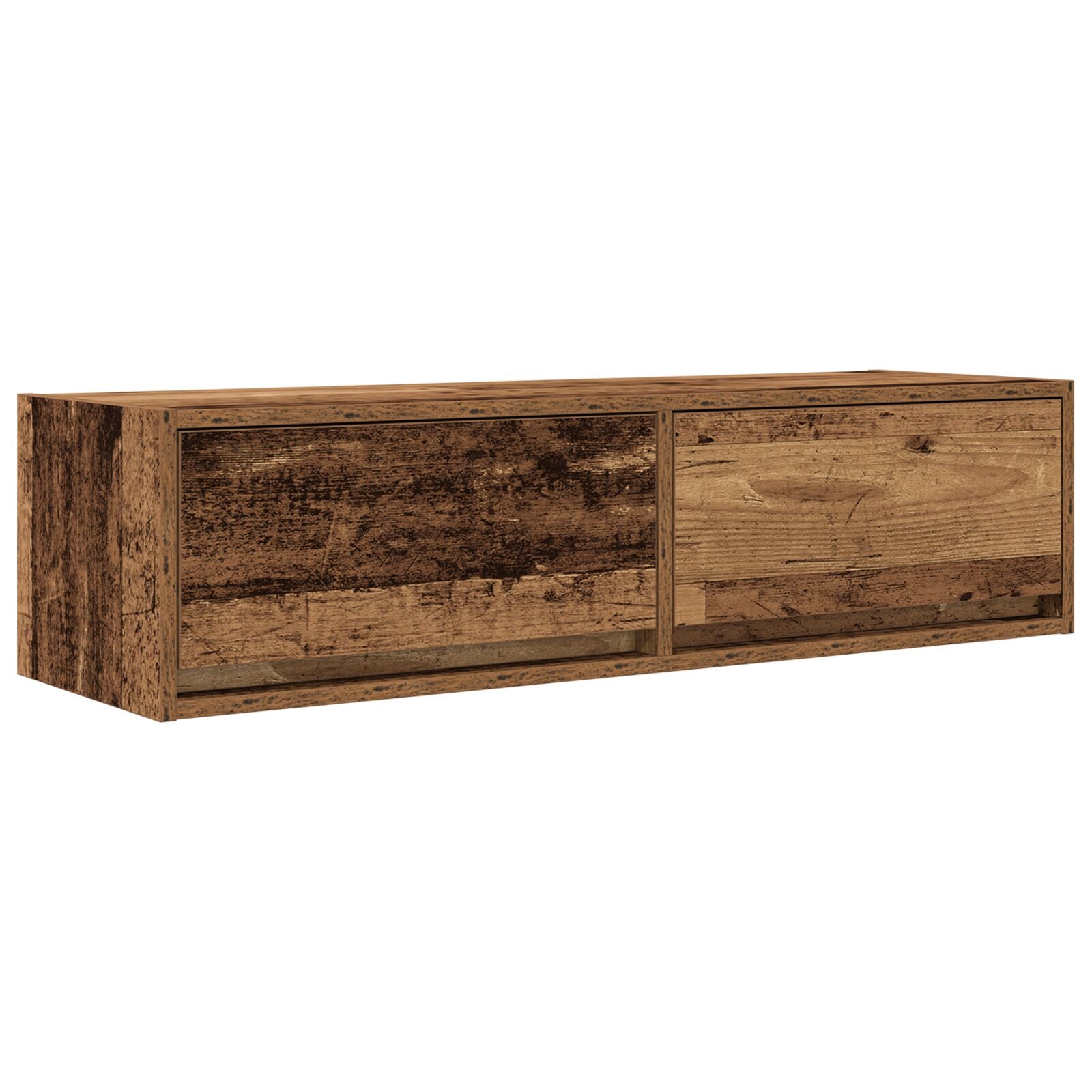 TV-skap Gamle tre 100x31x25,5 cm Konstruert tre
