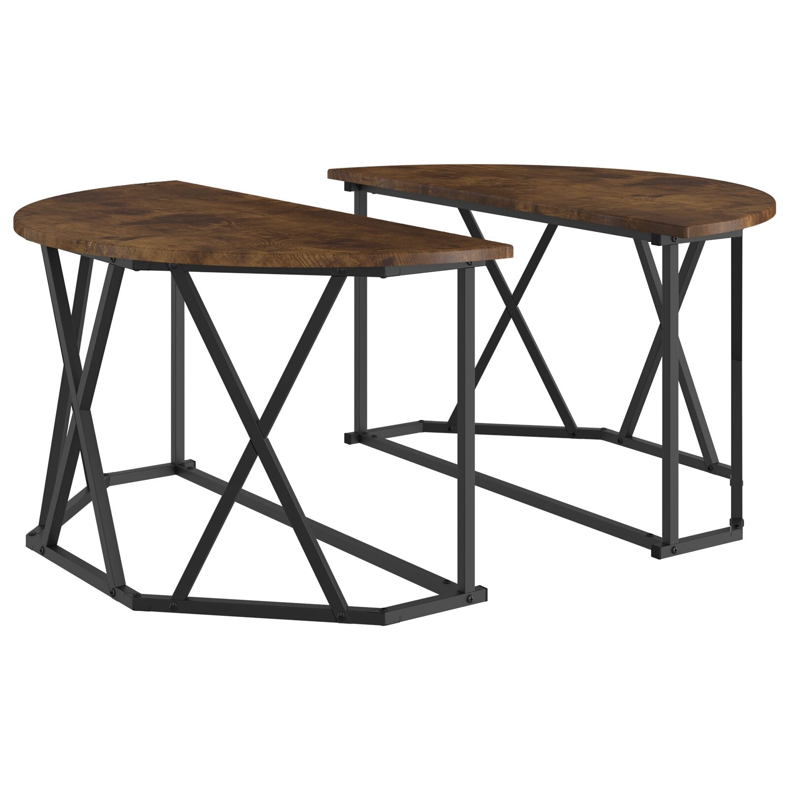 Kaffebord Røkt Eik 80x80x42 cm Ingeniørtre