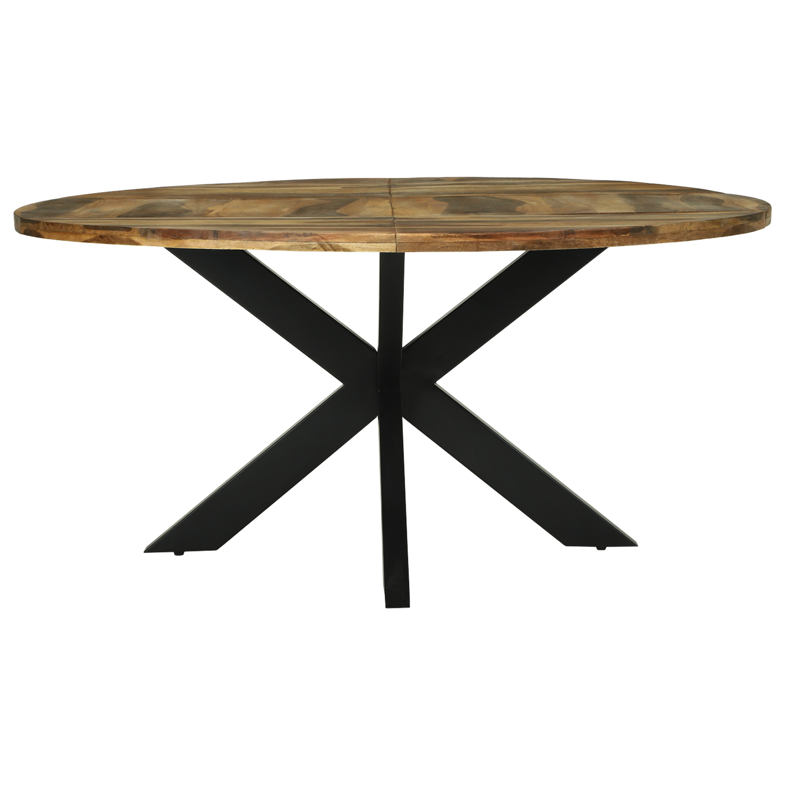 Spisebord Rundt Ø160X76 Cm Massivt Akasietre