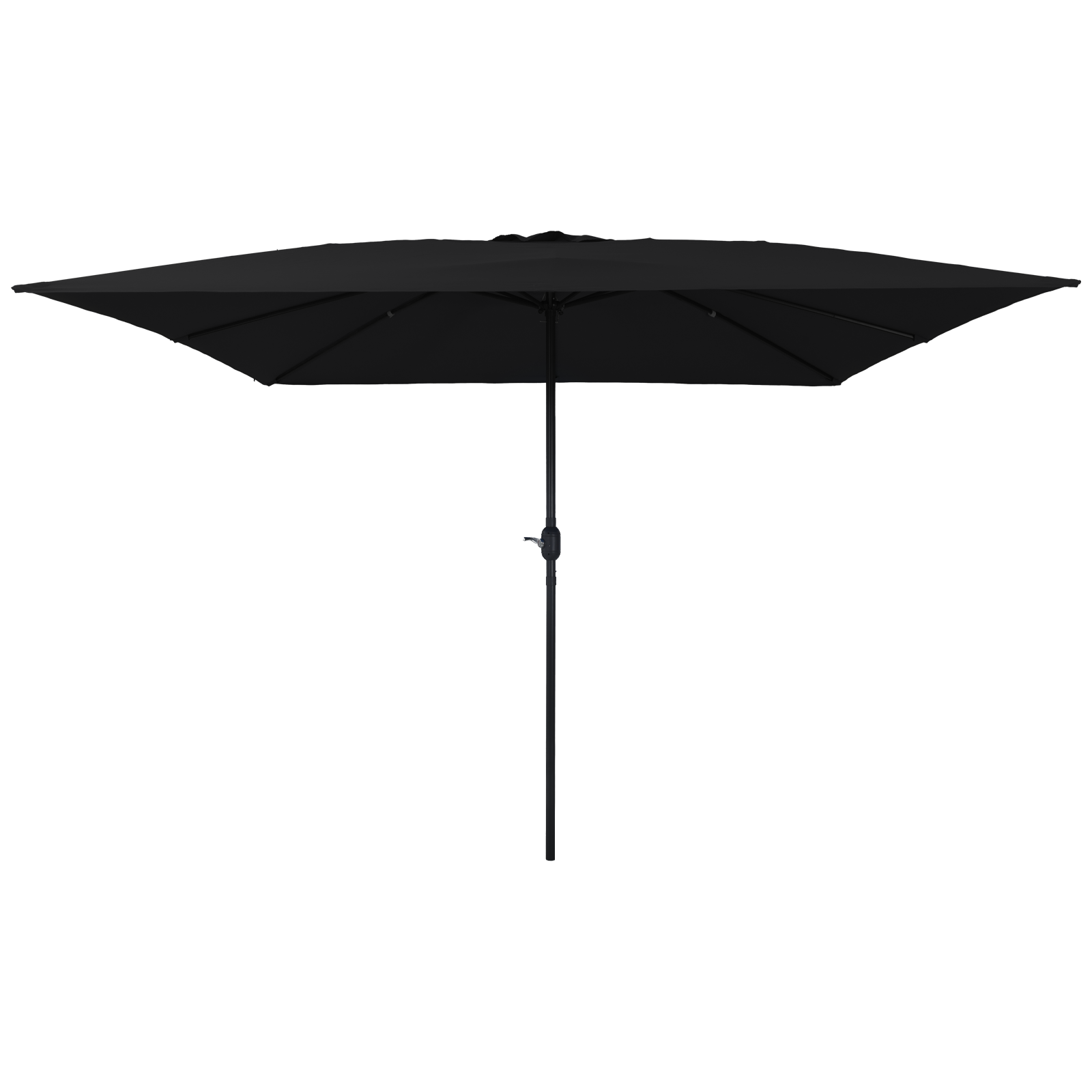 Firkanthageparasol 295X245 Cm Svart