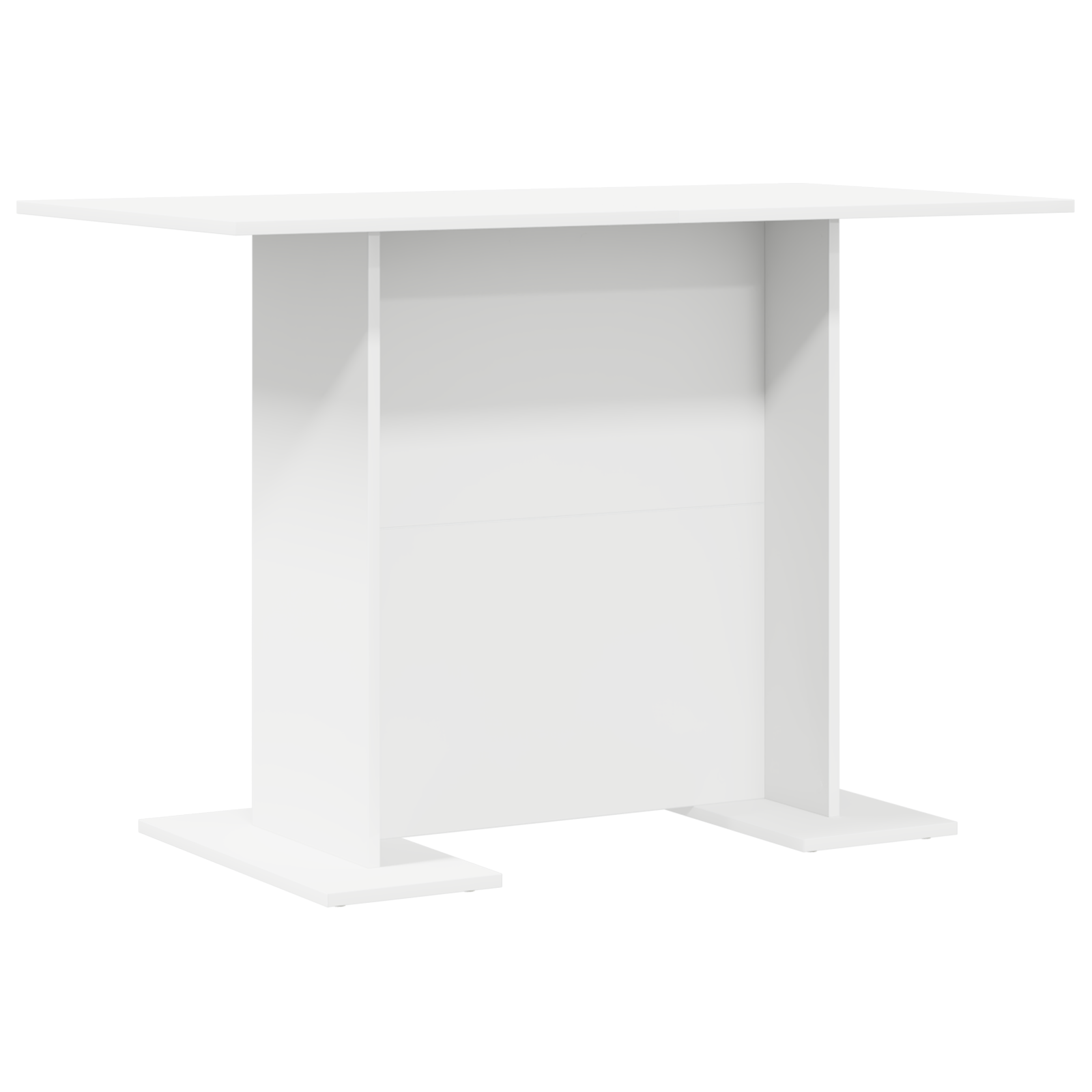 Spisebord Hvit 110X60X75 Cm Konstruert Tre
