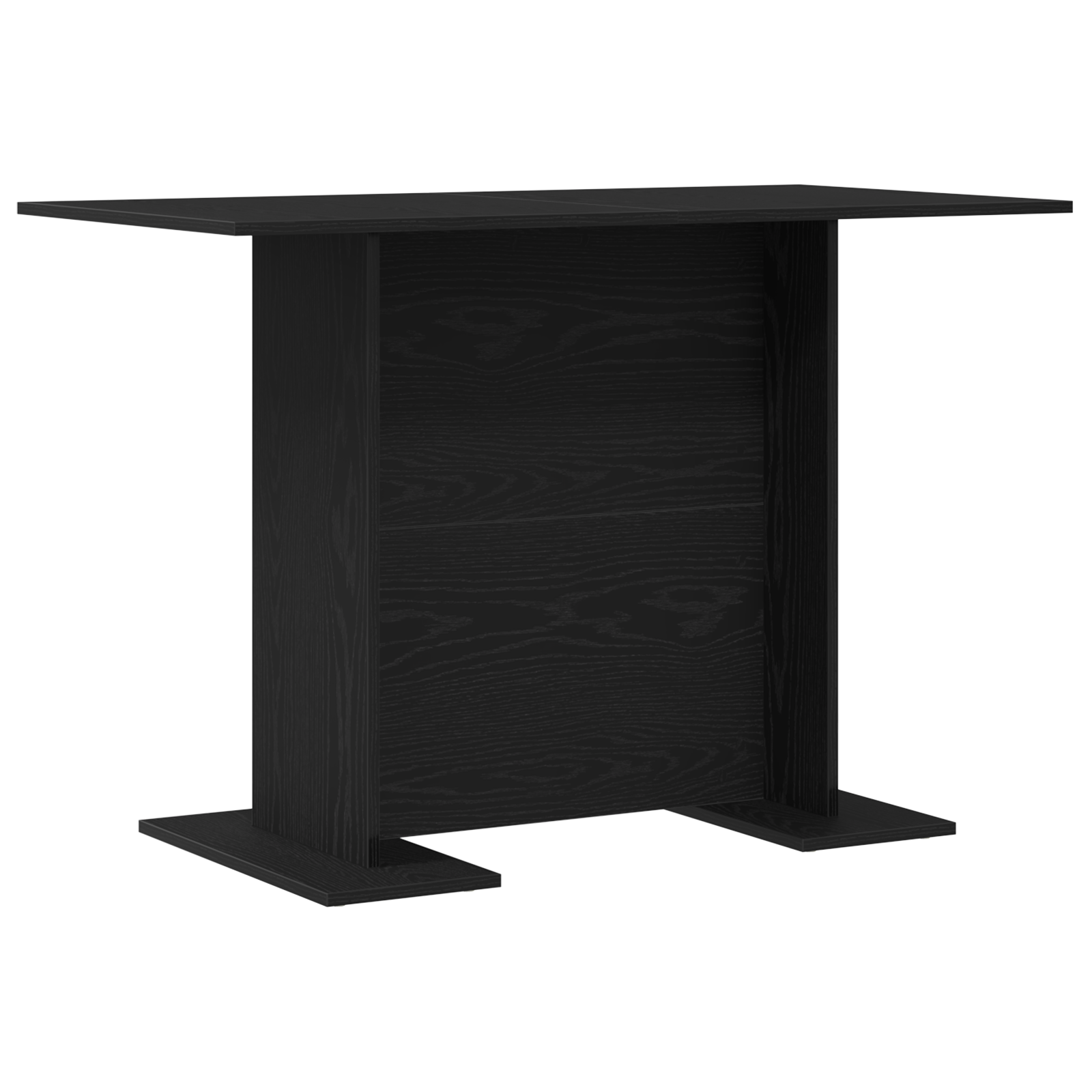 Spisebord Svart Eik 110X60X75 Cm Konstruert Tre
