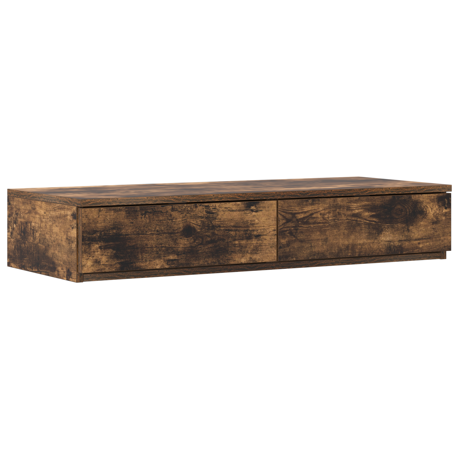 Seng Skuffer Røkt Eik 90X36,5X16,5 Cm Laget Av Tre