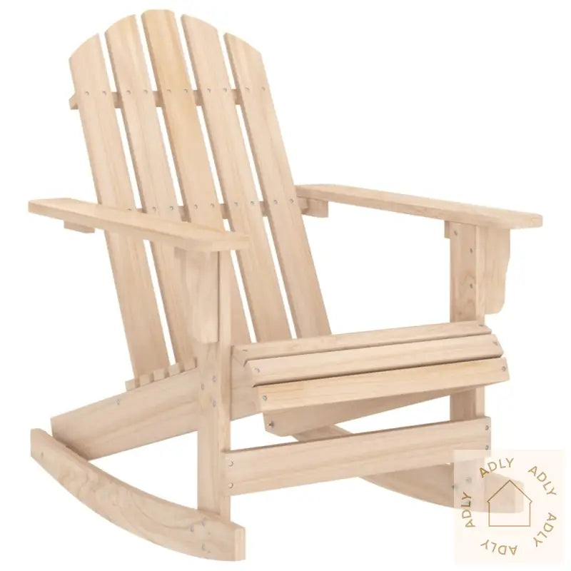 Adirondack Gyngestol For Hage Heltre Gran