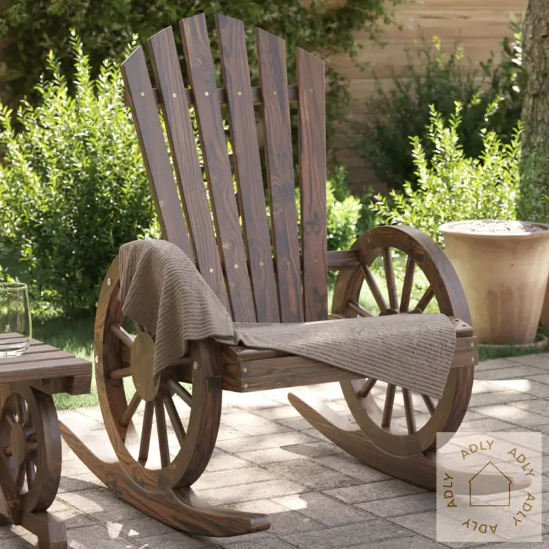 Adirondack Gyngestoler 2 Stk Heltre Gran