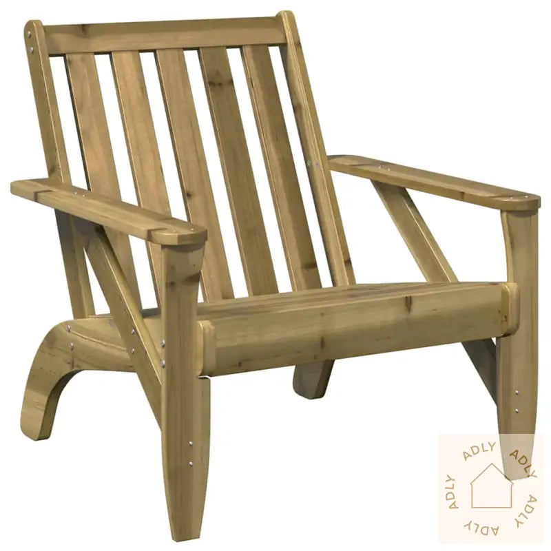 Adirondack Hagestol 75X77X77 Cm Impregnert Furu
