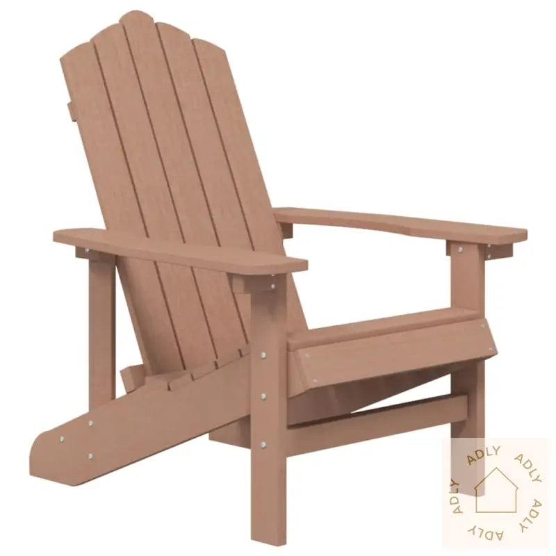 Adirondack Hagestol Hdpe Brun