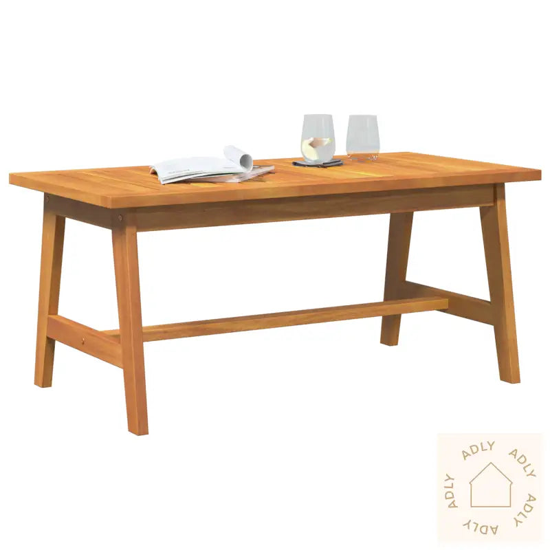 Kaffe Bord 90X45X40 Cm Solid Tre Akasie