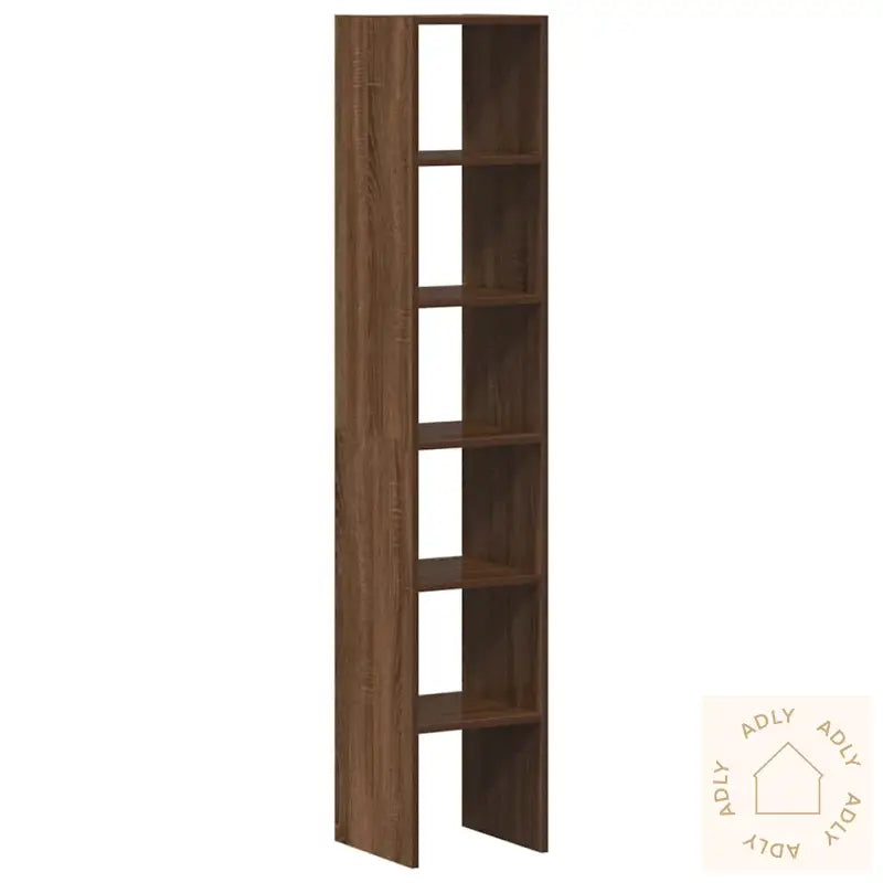 Bokhyller 2 Stk Stablebar Brun Eik 30X30X80 Cm Konstruert Tre