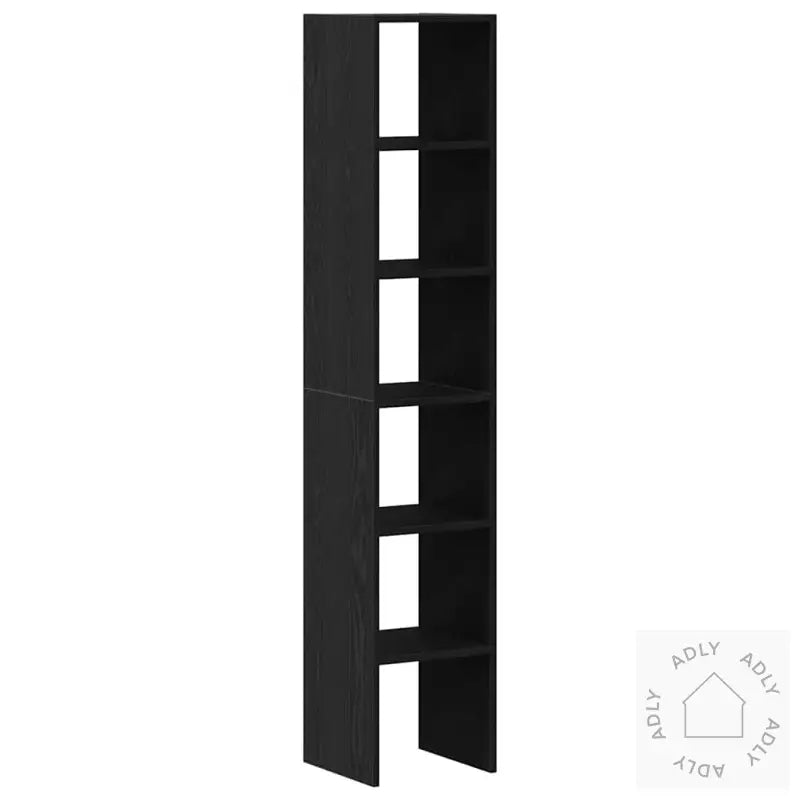 Bokhyller 2 Stk Stablebar Svart Eik 30X30X80 Cm Konstruert Tre