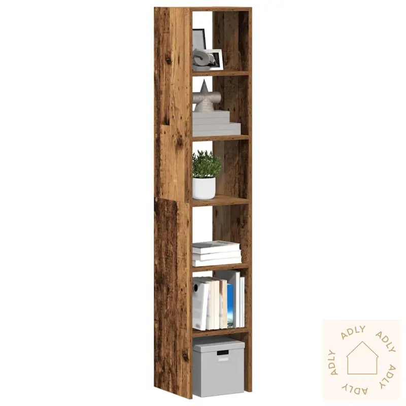 Bokhyller 2 Stk Stablebar Gammelt Tre 30X30X80Cm Konstruert Tre