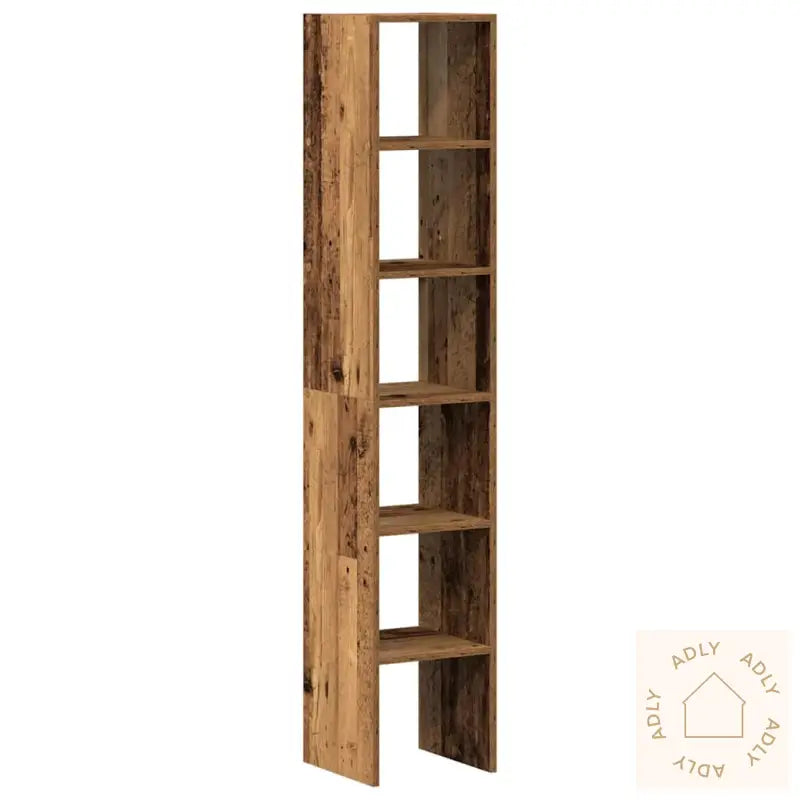 Bokhyller 2 Stk Stablebar Gammelt Tre 30X30X80Cm Konstruert Tre