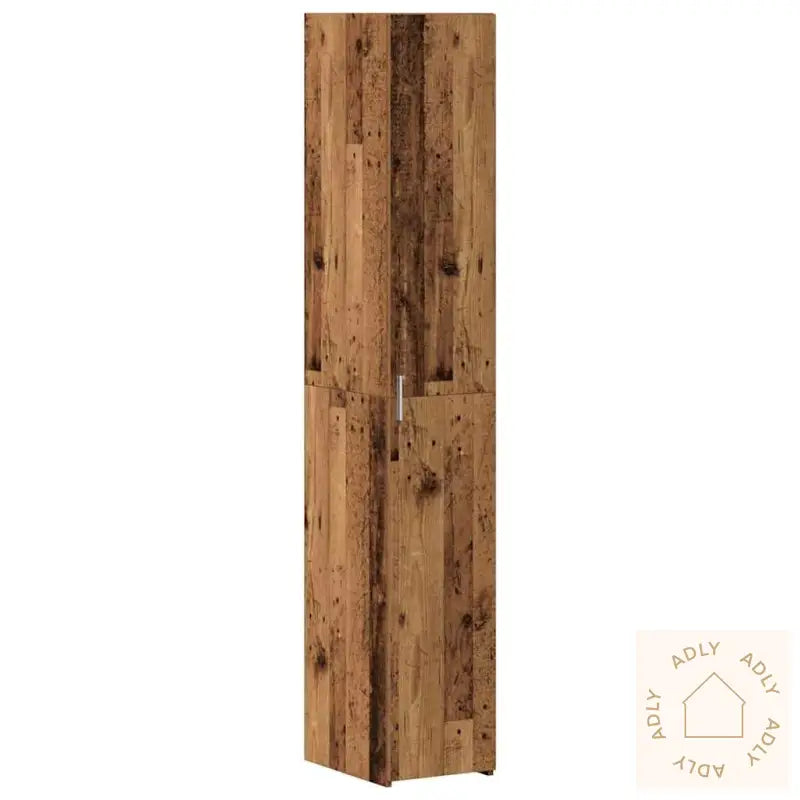 Skap Gamle Tre 30X42.5X185 Cm Konstruert Tre