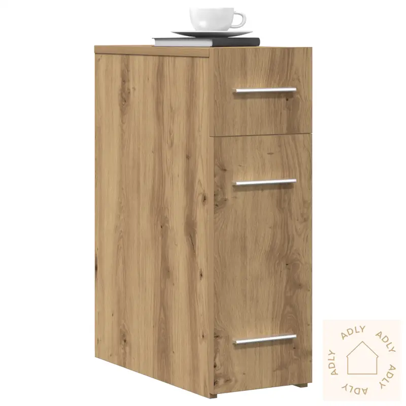Apotekskap Artisan Eik 20X45,5X60 Cm Laget Av Tre