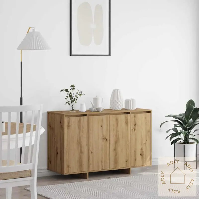 Eik Sideboard Artisan Eik Konstruert Tre 120 X 41 X 75 Cm