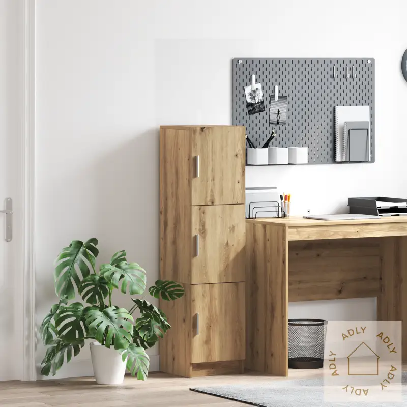 Artisan Eik Sideboard Artisan Eik Konstruert Tre Stor Oppbevaring