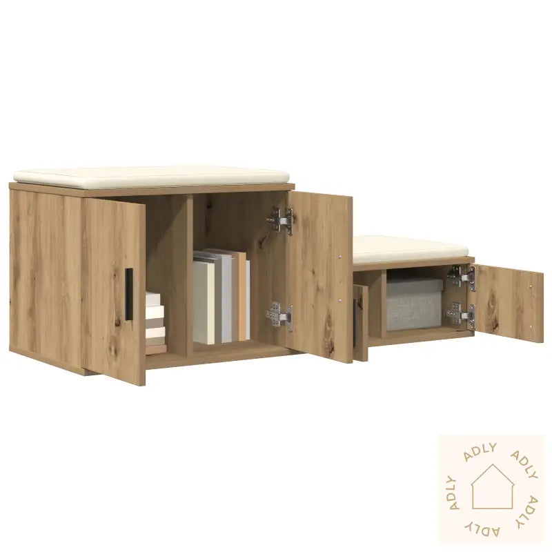 Oppbevaringsskap Artisan I Eik 118X41X40 Cm Laget Av Tre