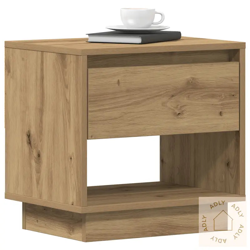 Nattbord 2 Stk Artisan Eik 45X34X47 Cm Ingeniørtre