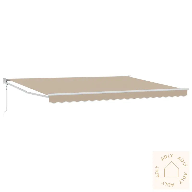 Automatisk Uttrekkbar Markise Beige 450X300 Cm