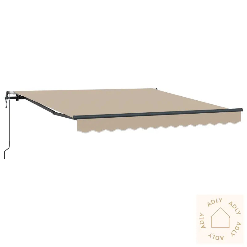 Automatisk Uttrekkbar Markise Beige 300X250 Cm