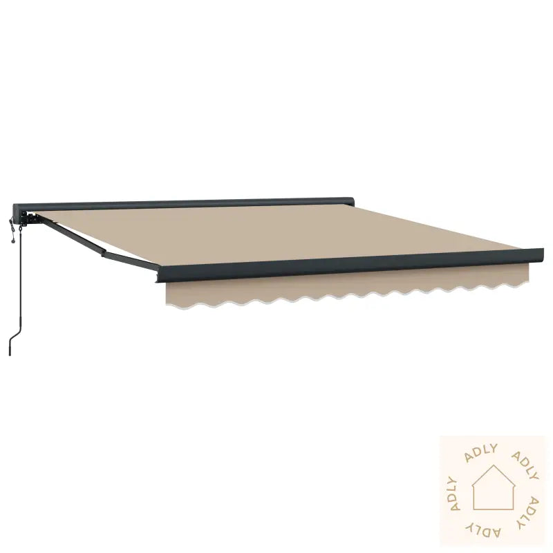 Automatisk Uttrekkbar Markise Beige 300X250 Cm