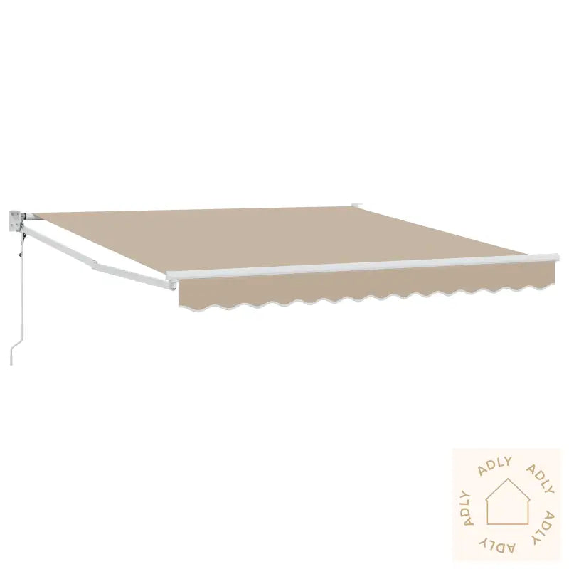 Automatisk Uttrekkbar Markise Beige 300X250 Cm