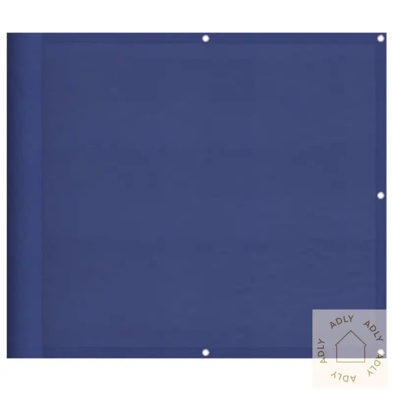 Balkongskjerm Blå 90X1000 Cm 100% Polyester Oxford