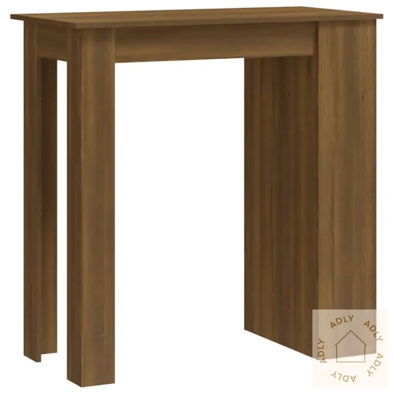 Barbord Med Oppbevaring Brun Eik 102X50X103,5 Cm Konstruert Tre