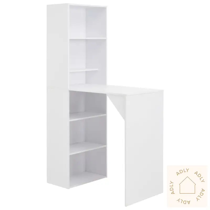 Barbord Med Skap Hvit 115X59X200 Cm