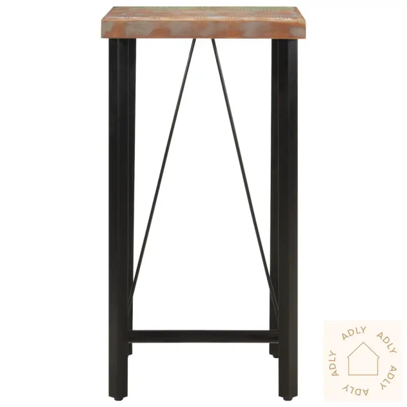 Barbord 55X55X107 Cm Heltre Akasie Og Jern