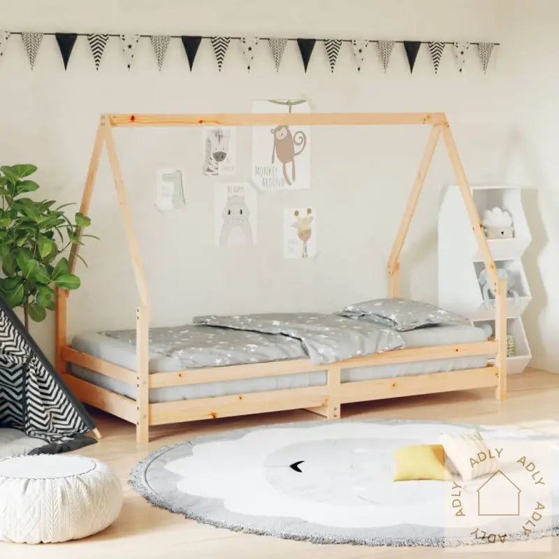 Barnesengeramme 90X190 Cm Heltre Furu