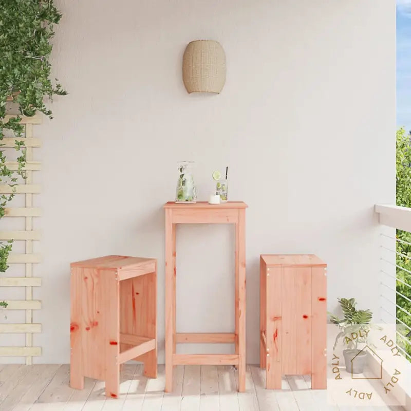 Barkrakker 2 Stk Svart 40X36X75 Cm Heltre Douglasgran
